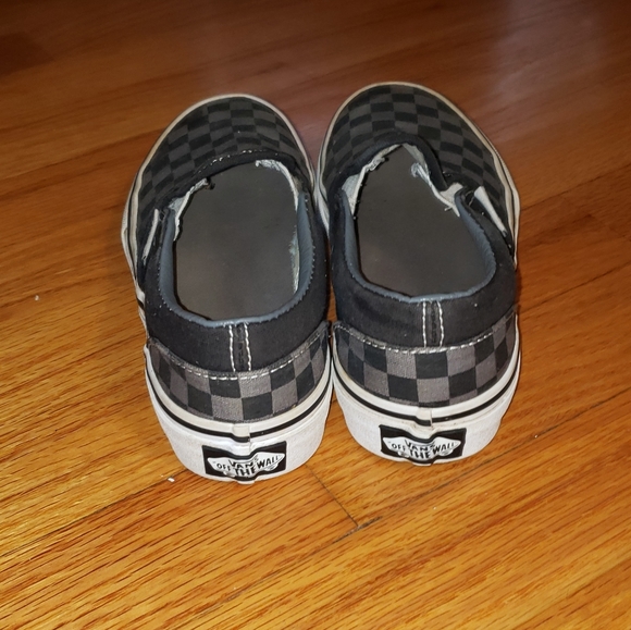 SOLD // Vans Slip on Checkerboard Sneakers - Picture 4 of 8